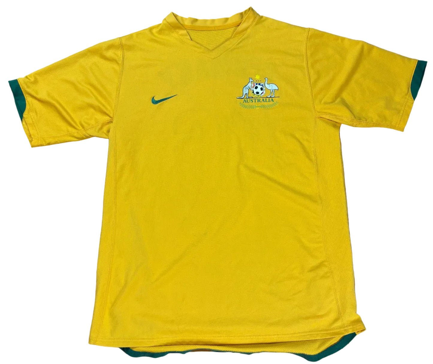 Australia 2006 Home Nike Football Shirt Extra Large 06 Germany