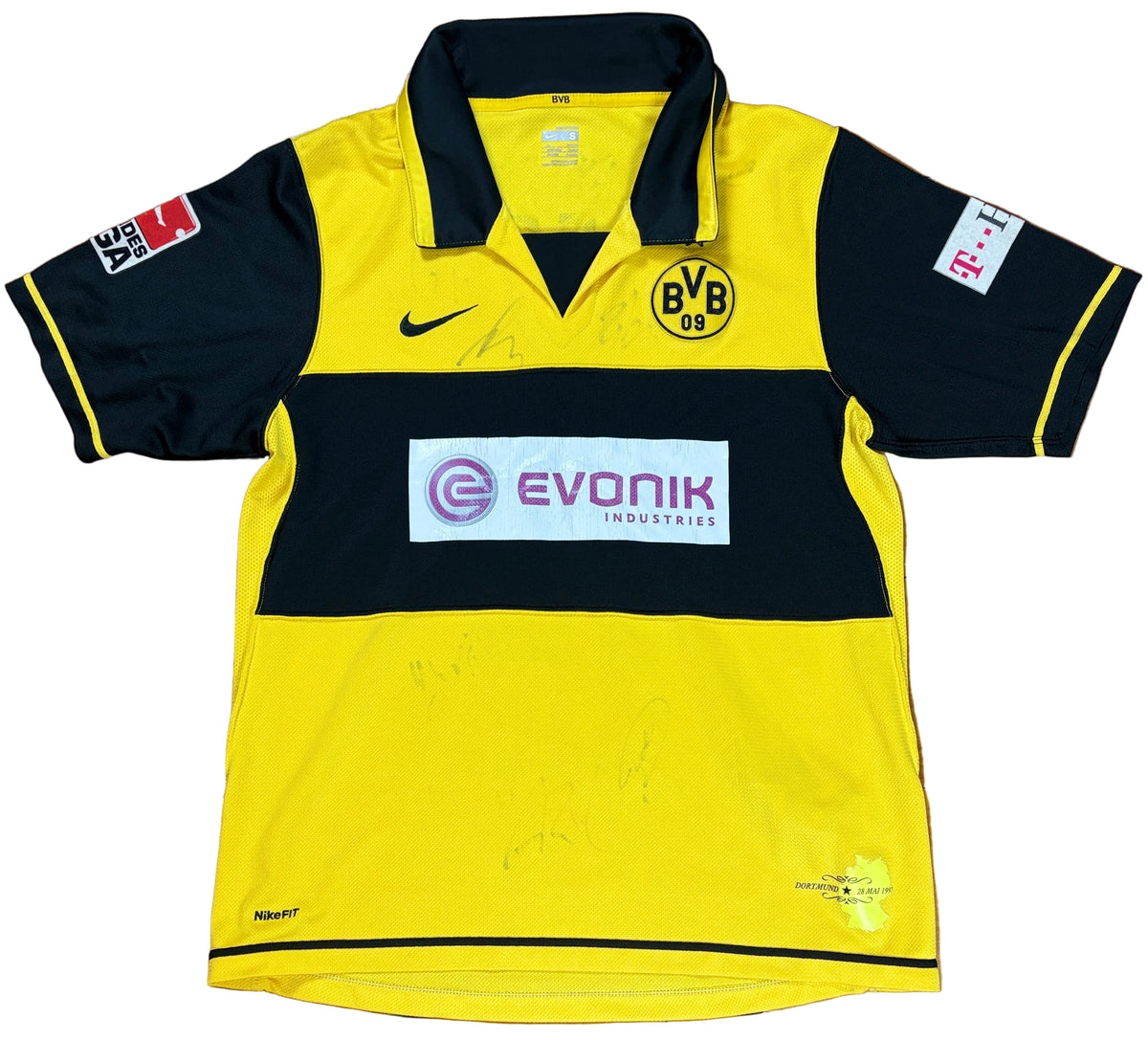 Dortmund 2007/08 Home Nike Football Shirt Small Dede 17