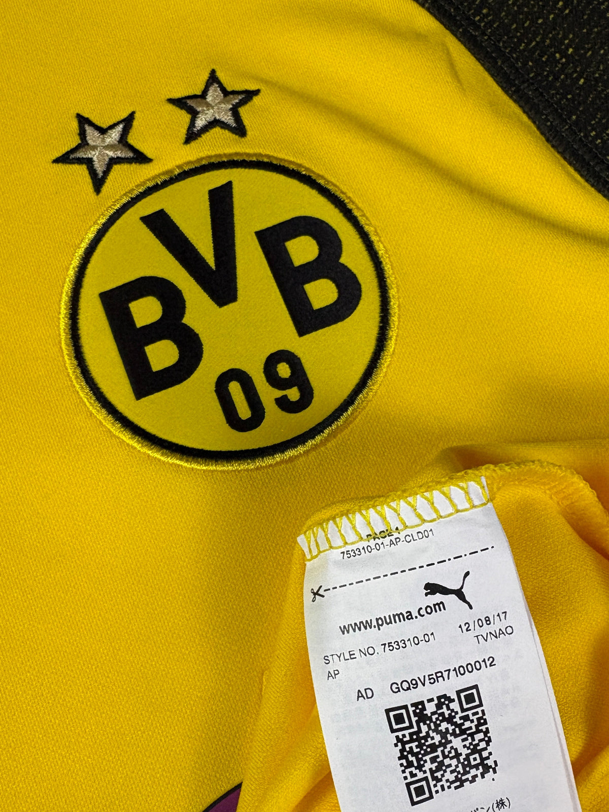 Dortmund 2018/19 Home Puma Football Shirt Large Reus 11