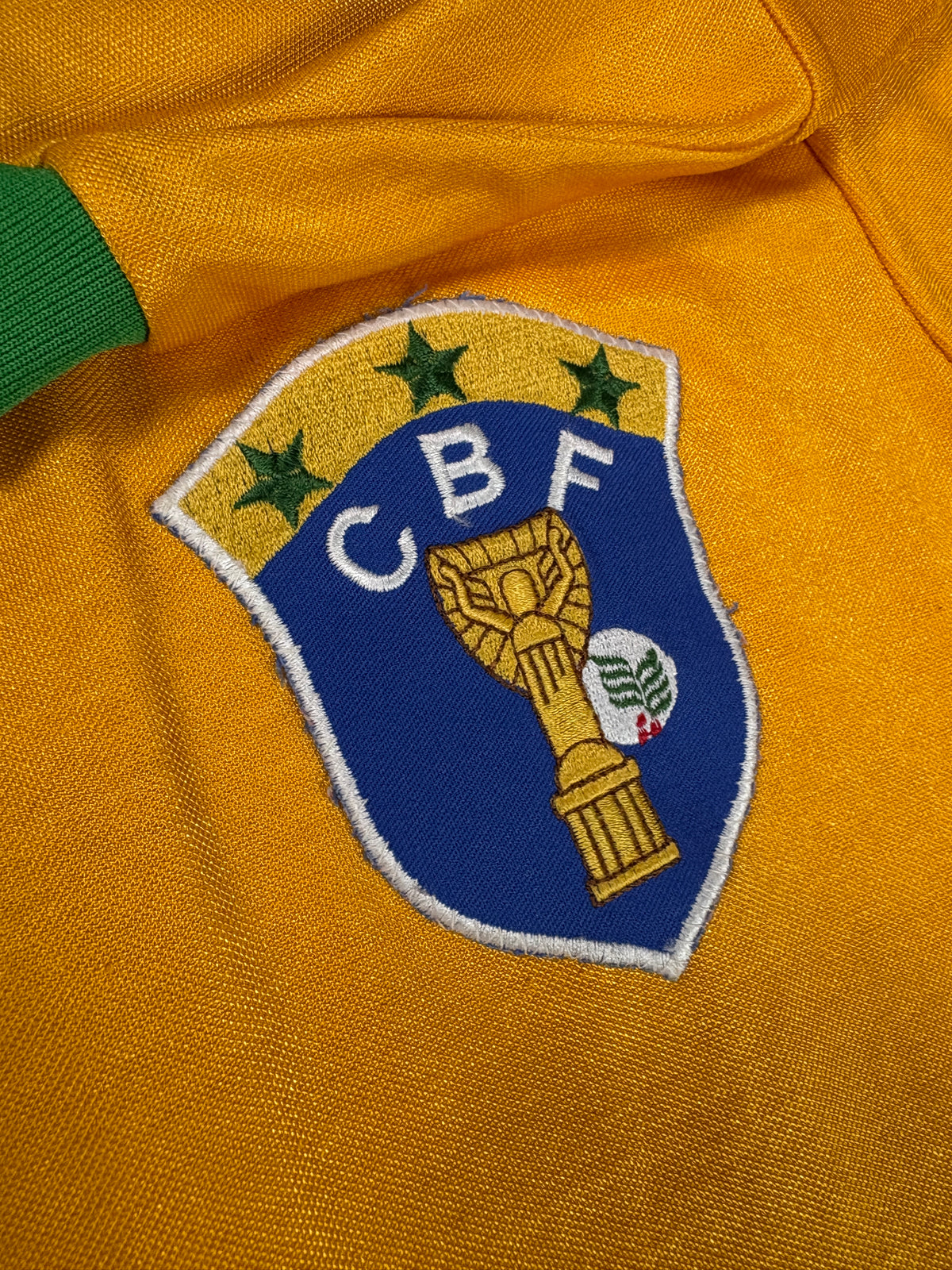 Brazil 1988 Home Erima Football Shirt Small