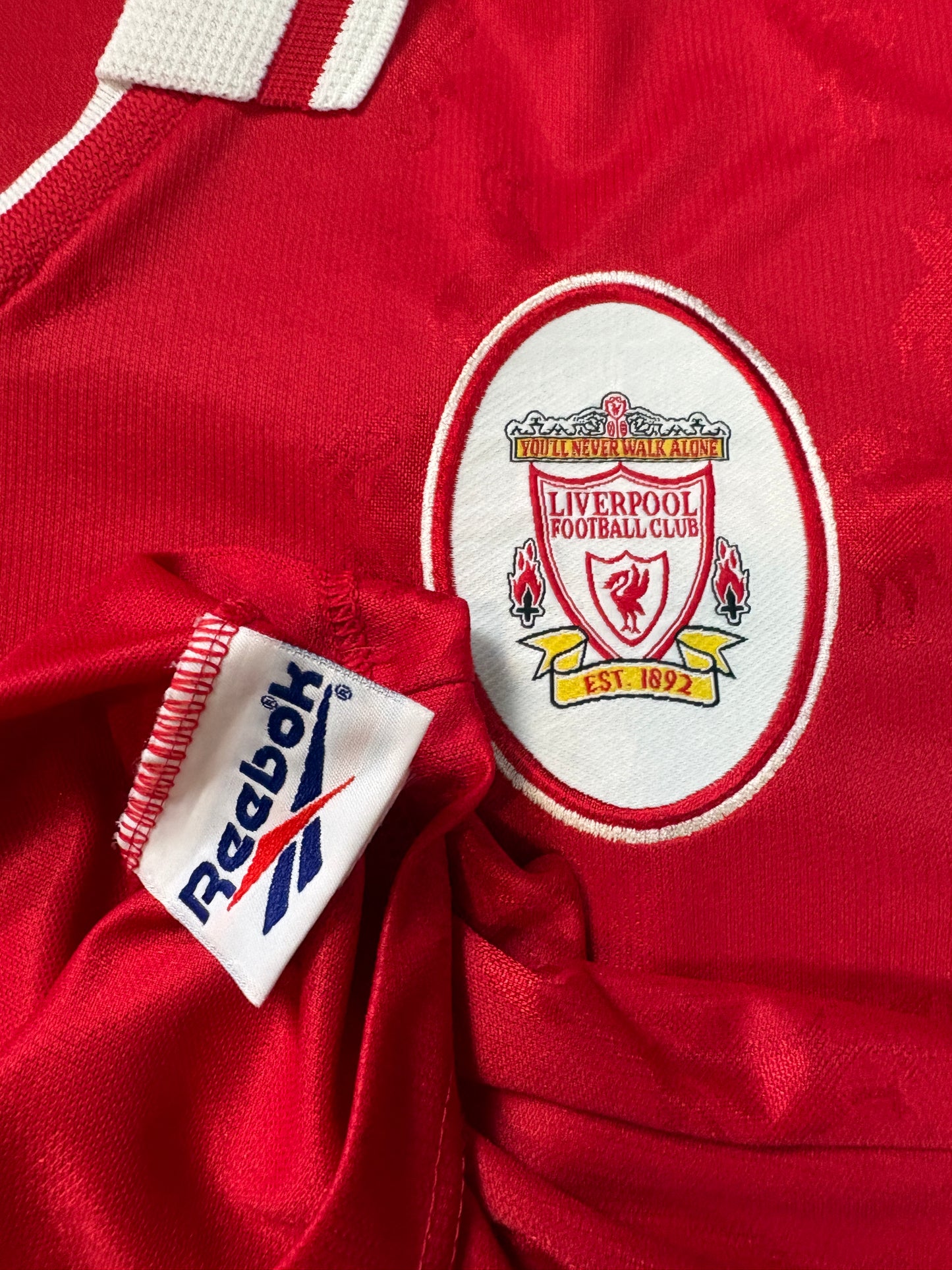 Liverpool 1997/98 Home Reebok Football Shirt XXL