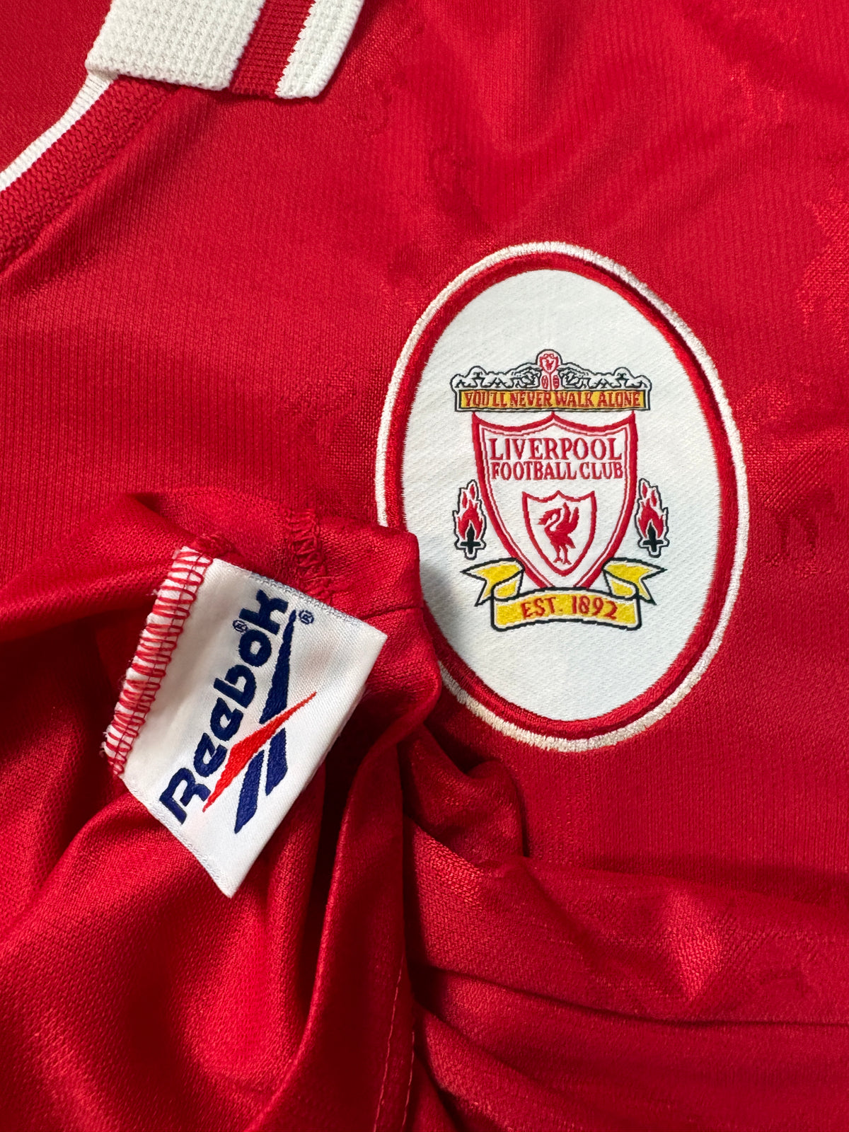 Liverpool 1997/98 Home Reebok Football Shirt XXL