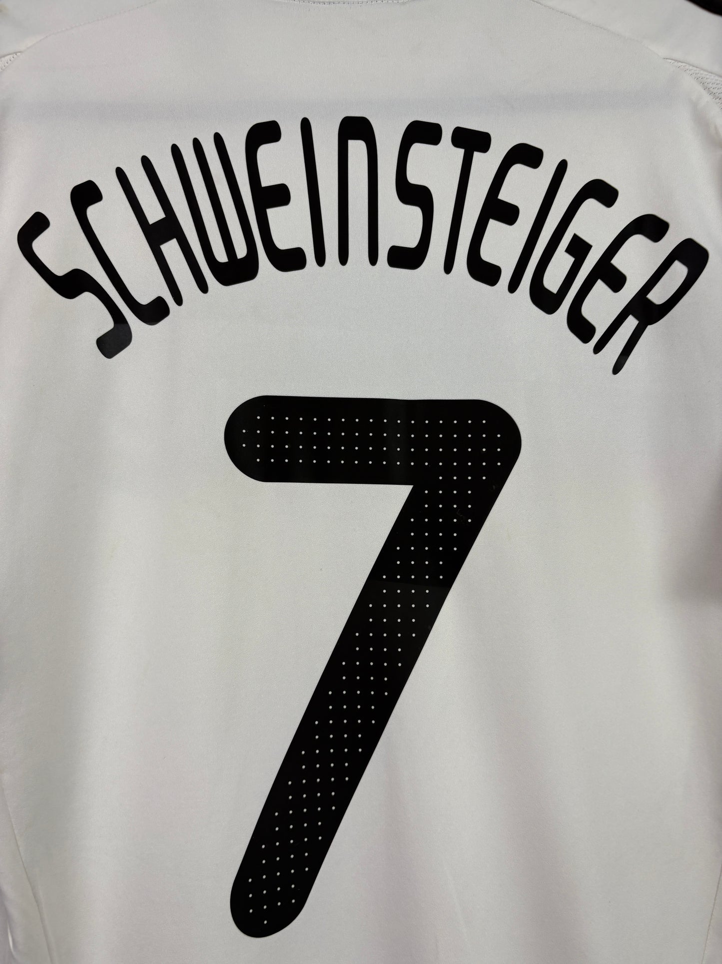 Germany 2008 Home Adidas Football Shirt M Schweinsteiger 7