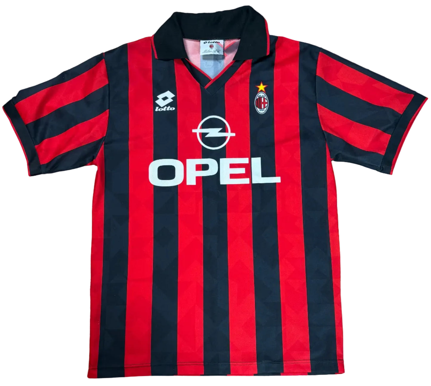 Ac Milan 1995/96 Home Lotto Football Shirt Medium