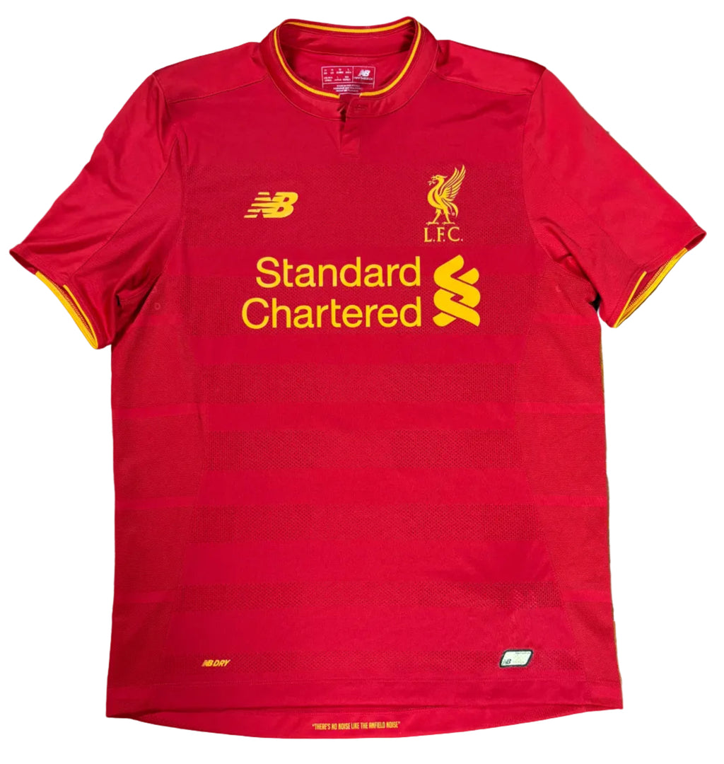 Liverpool 2015/16 Home New Balance Football Shirt Small Coutinho 7