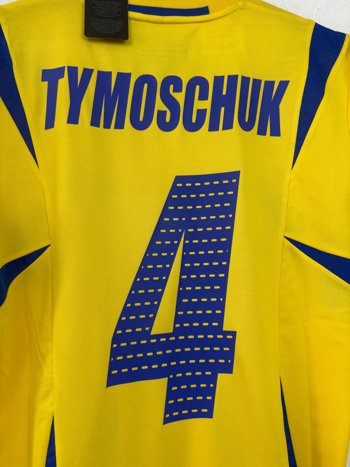 Ukraine 2006 Home Lotto Football Shirt M Tymoschuk 4