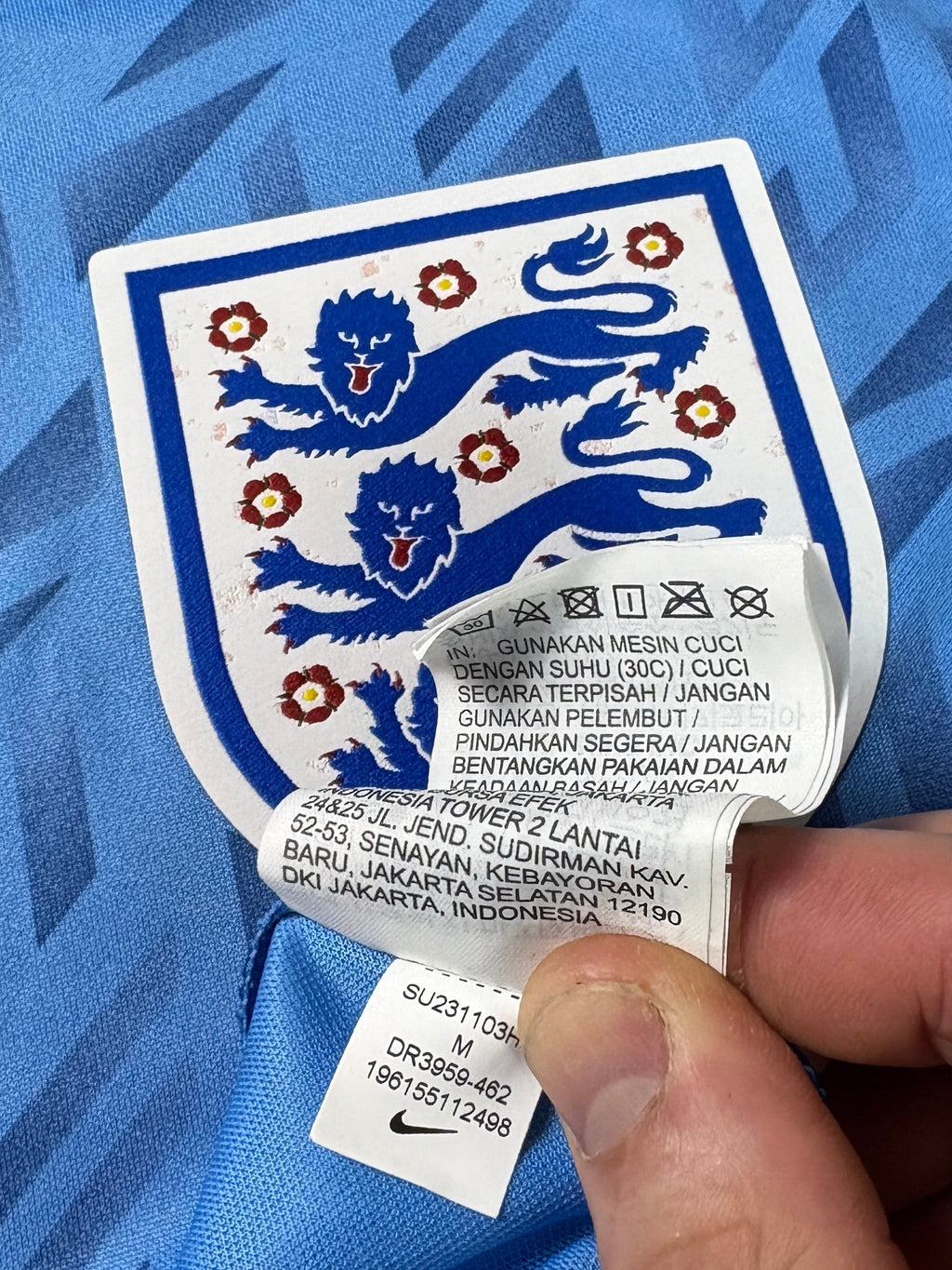 England 2023 Away Nike Football Shirt Medium