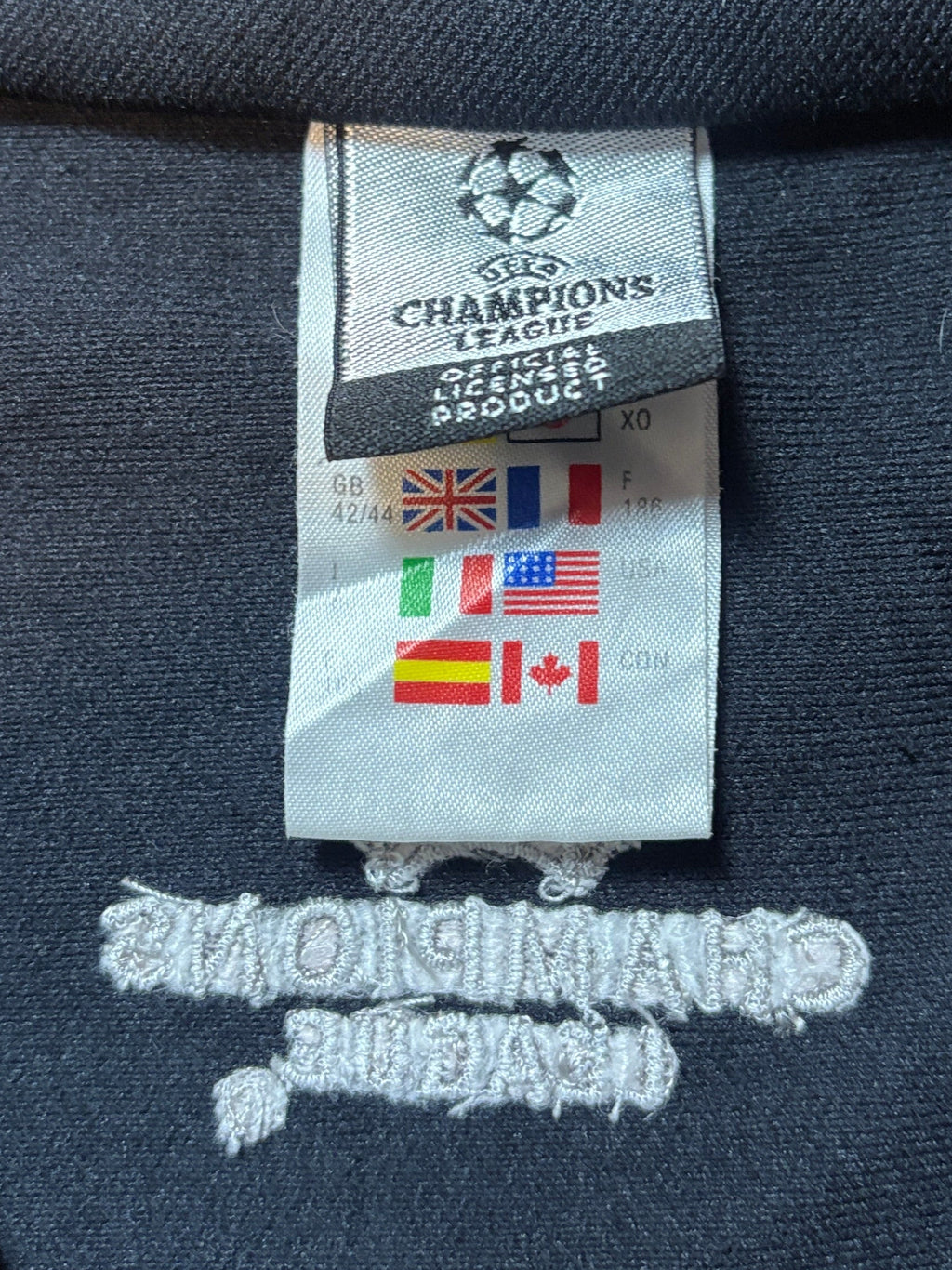 Champions League Jacket Jacket Adidas Football Jacket Extra Large