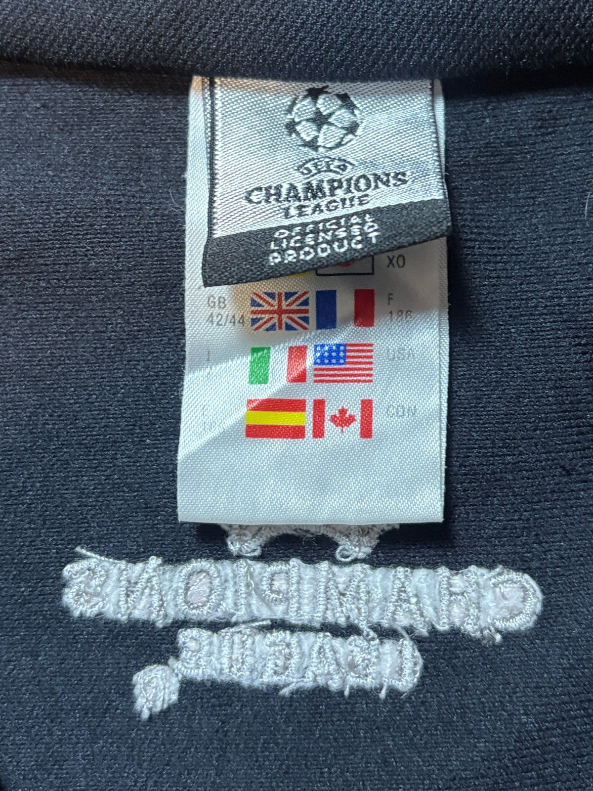 Champions League Jacket Jacket Adidas Football Jacket Extra Large