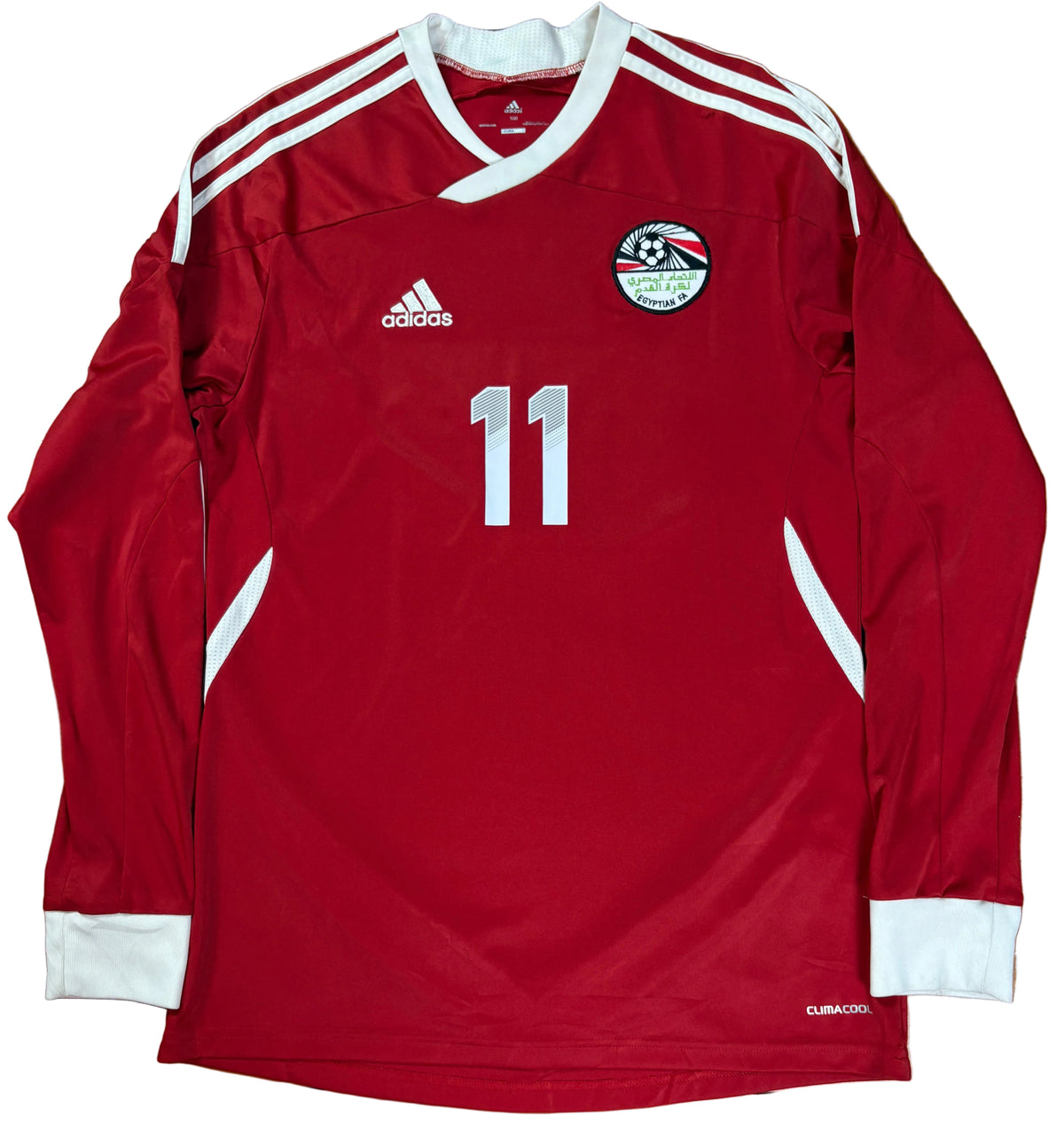 Egypt 2013 Home Adidas Football Shirt Medium Salah 11