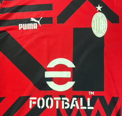 Ac Milan 2022/23 Prematch Puma Football Shirt Small