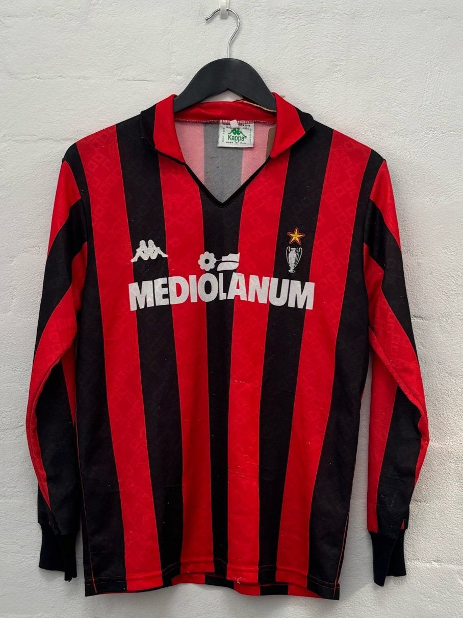 Ac Milan 1989/90 Home S/M (Longsleeve)