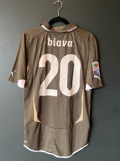 Lazio 2010/11 Away Medium Biava 20 *Matchworn*