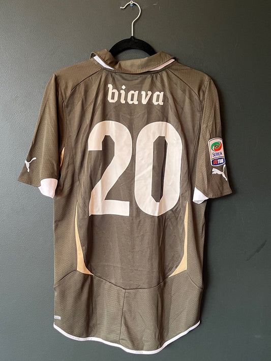 Lazio 2010/11 Away Medium Biava 20 *Matchworn*