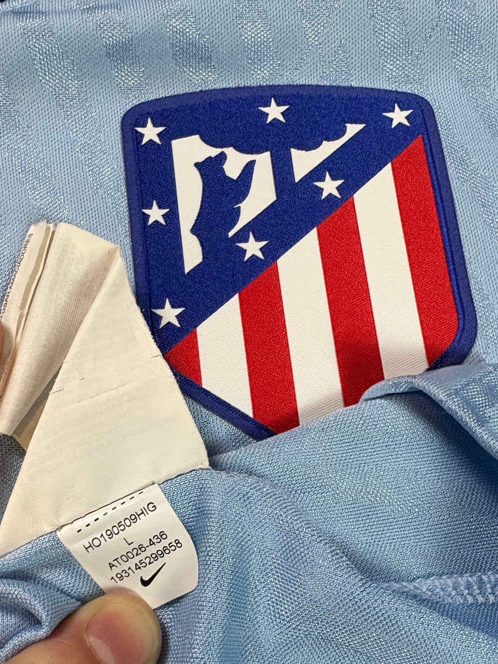 Atletico Madrid 2019/20 Away Nike Football Shirt Large