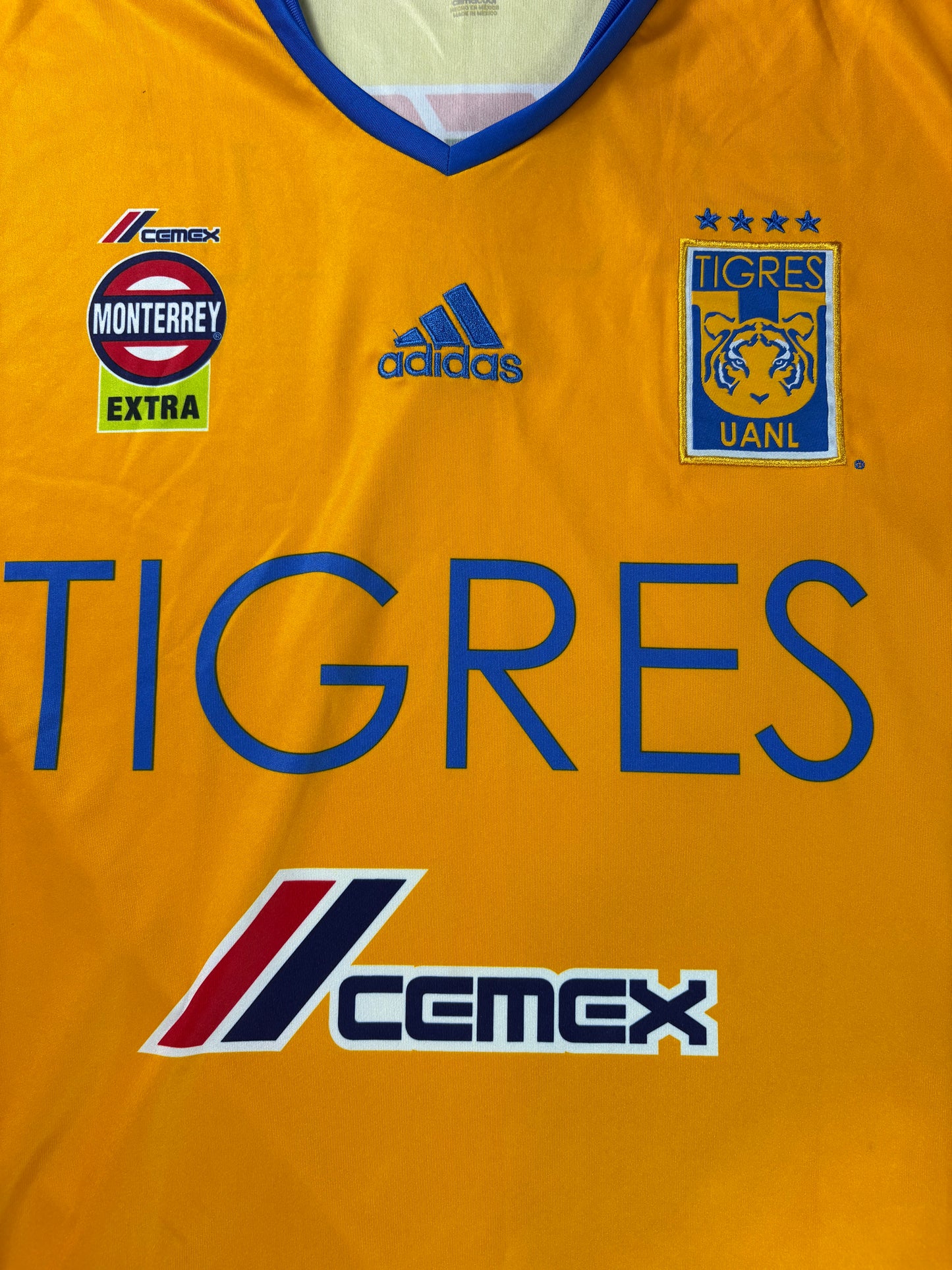 Tigres 2016/17 Home Adidas Football Shirt Large