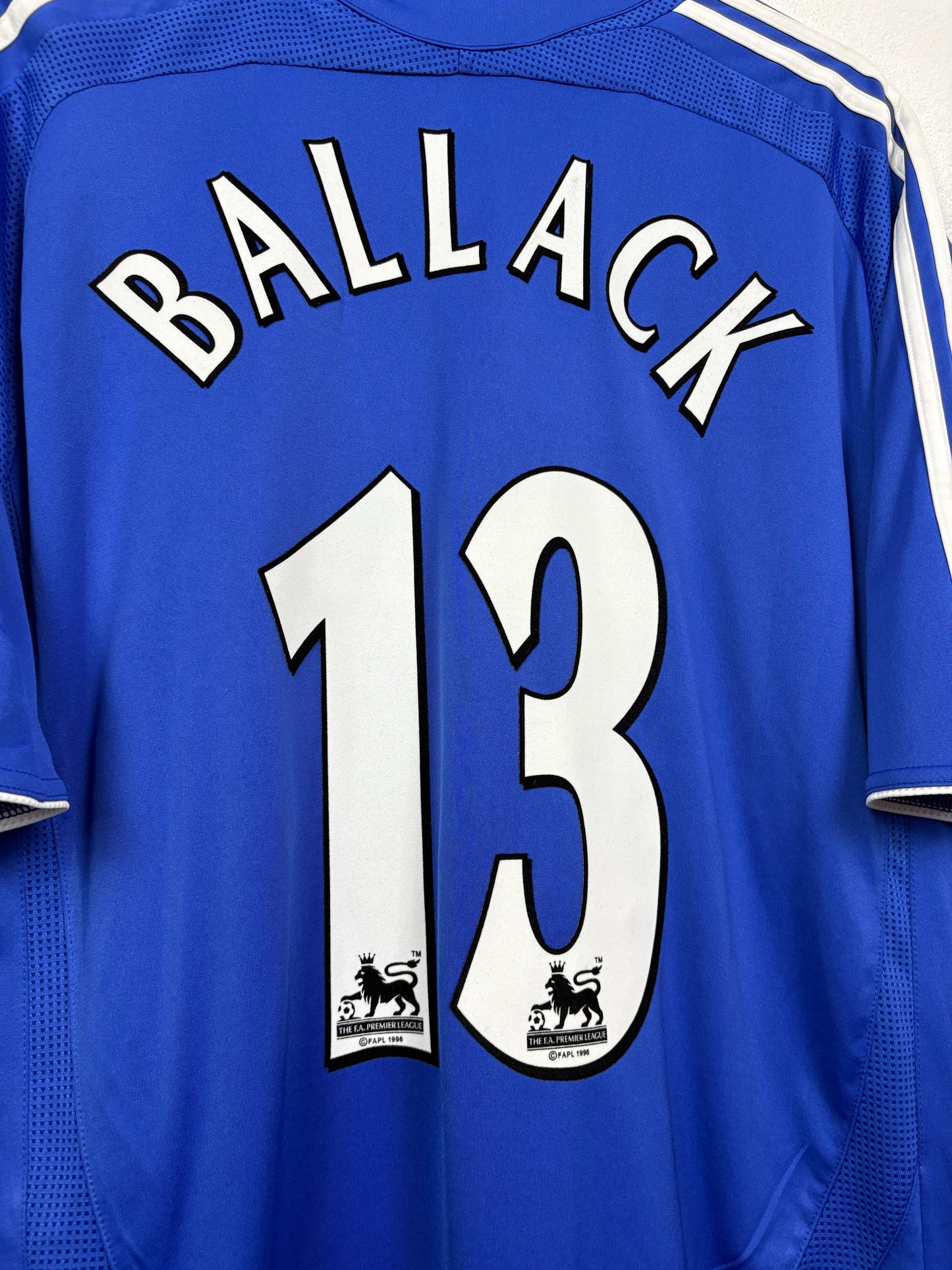 Chelsea 2006/08 Home Adidas Football Shirt XL Ballack 13