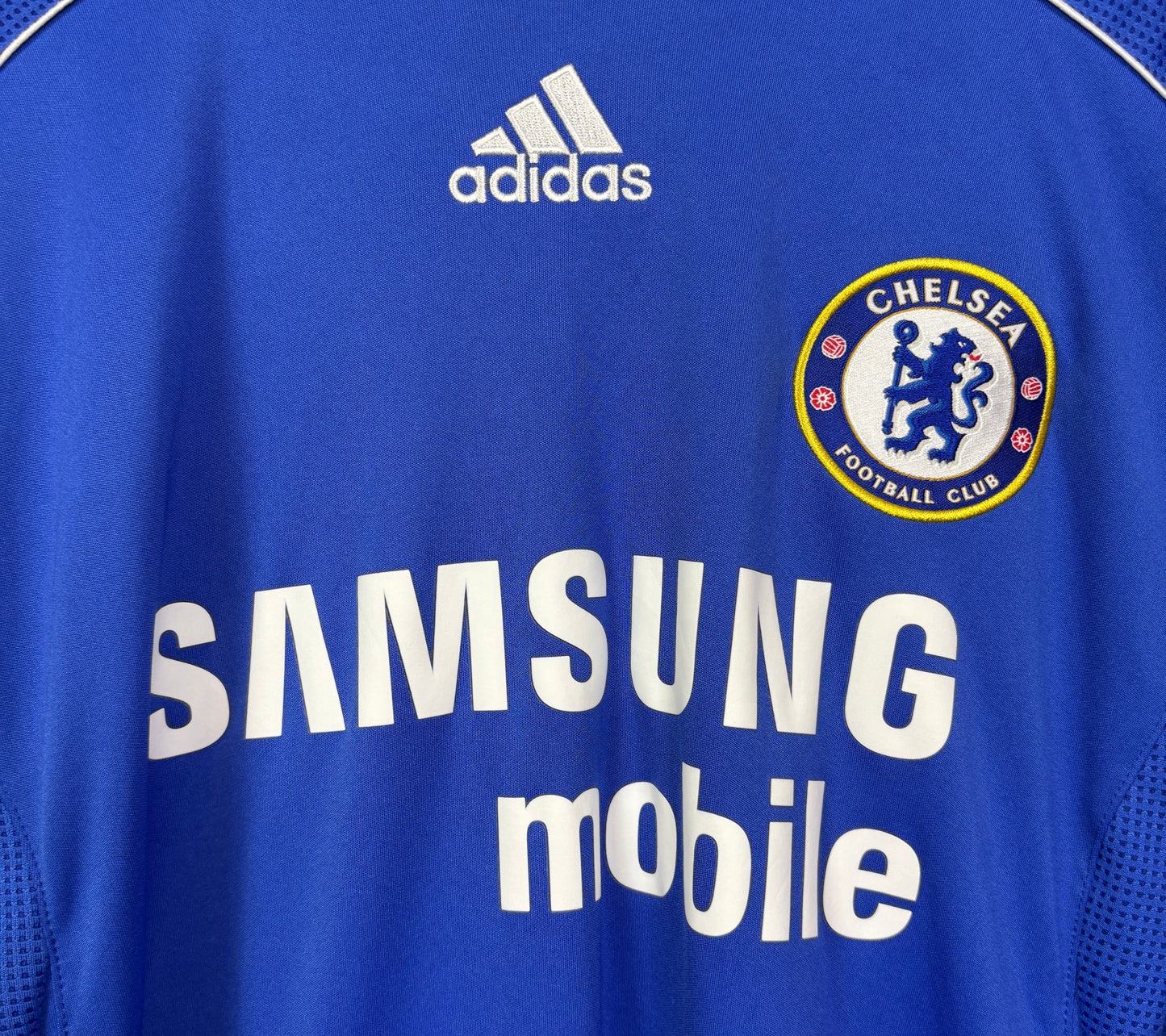 Chelsea 2006/08 Home Adidas Football Shirt XL Ballack 13