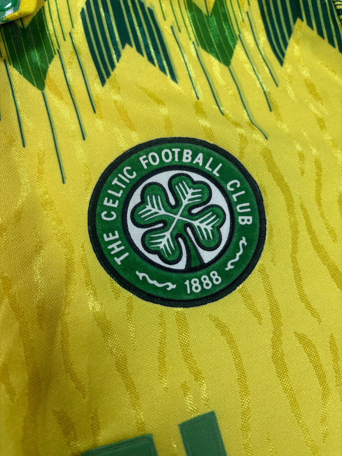 Celtic 1988/89 Away Umbro Football Shirt Medium