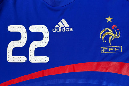 France 2008 Home Adidas Football Shirt Medium Ribery 22