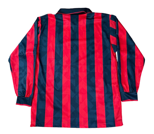 Ac Milan 1994/95 Home Lotto Football Shirt Extra Large