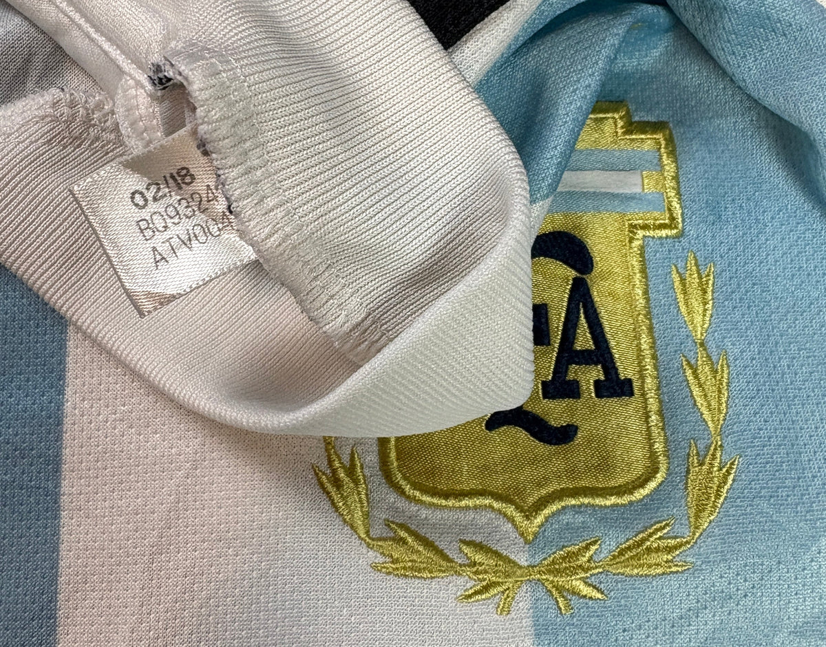 Argentina 2018/19 Home Adidas Football Shirt Large