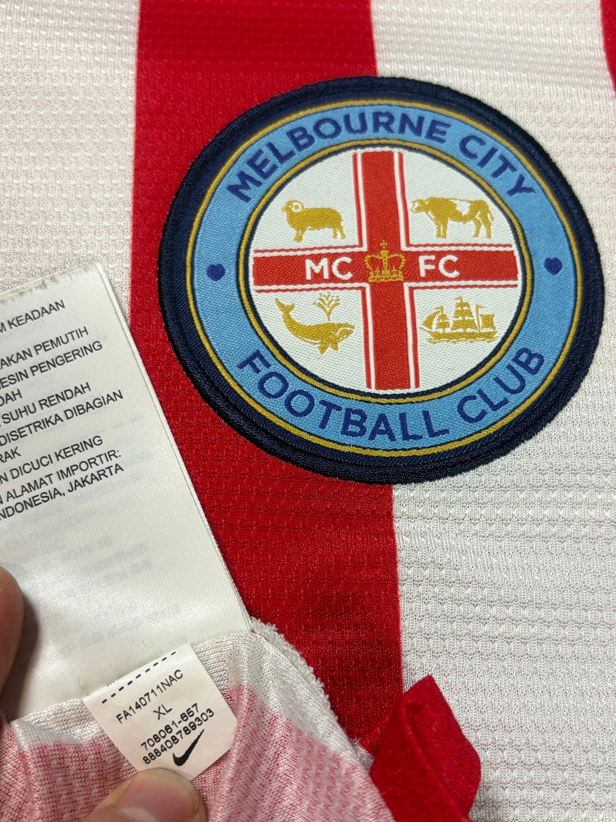 Melbourne City 2014/15 Home Nike Football Shirt Extra Large