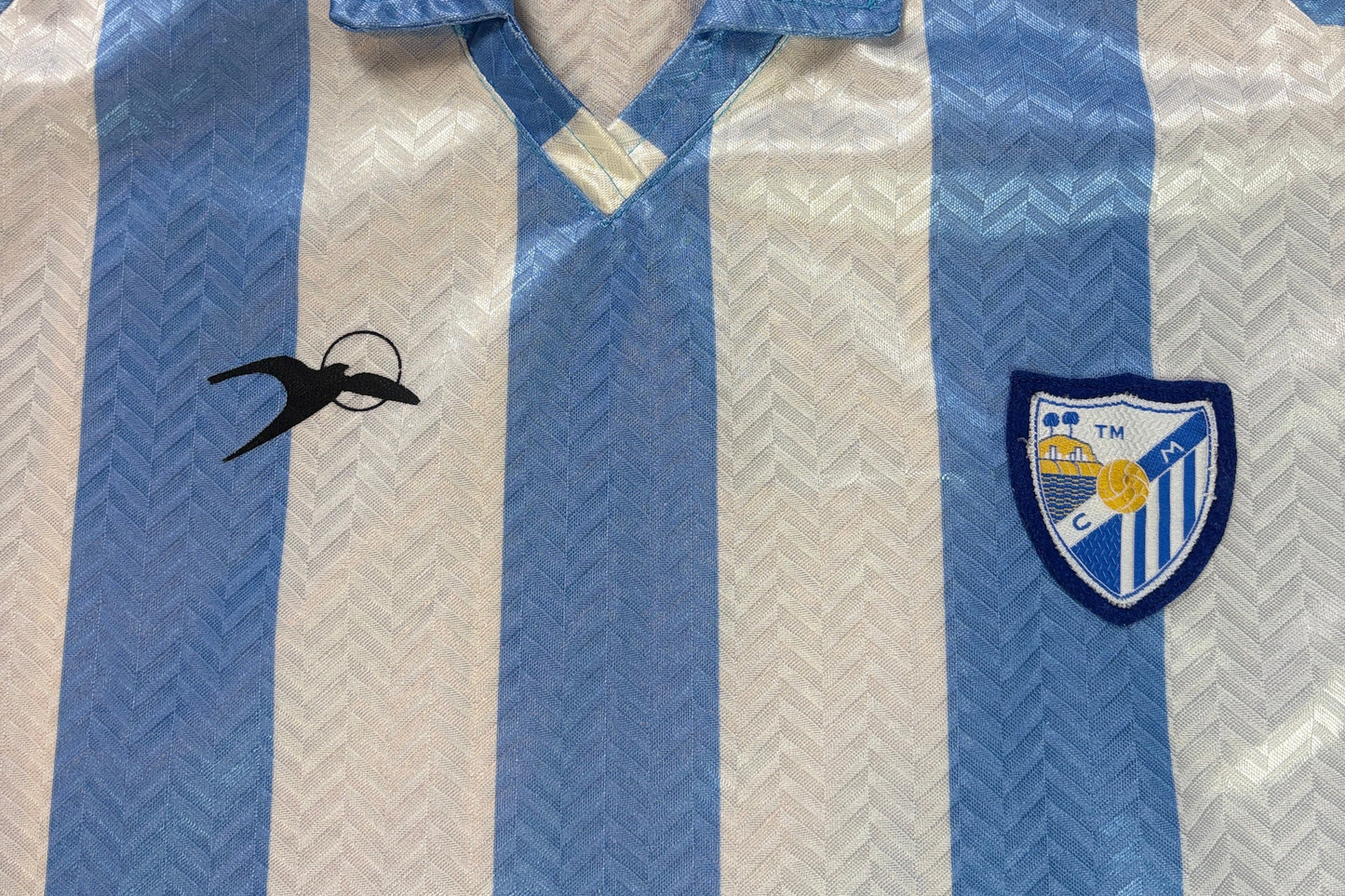 Malaga 1989/90 Home Football Shirt Extra Large