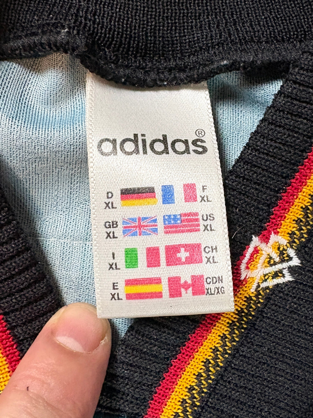 Germany 1996 Away Adidas Football Shirt Extra Large