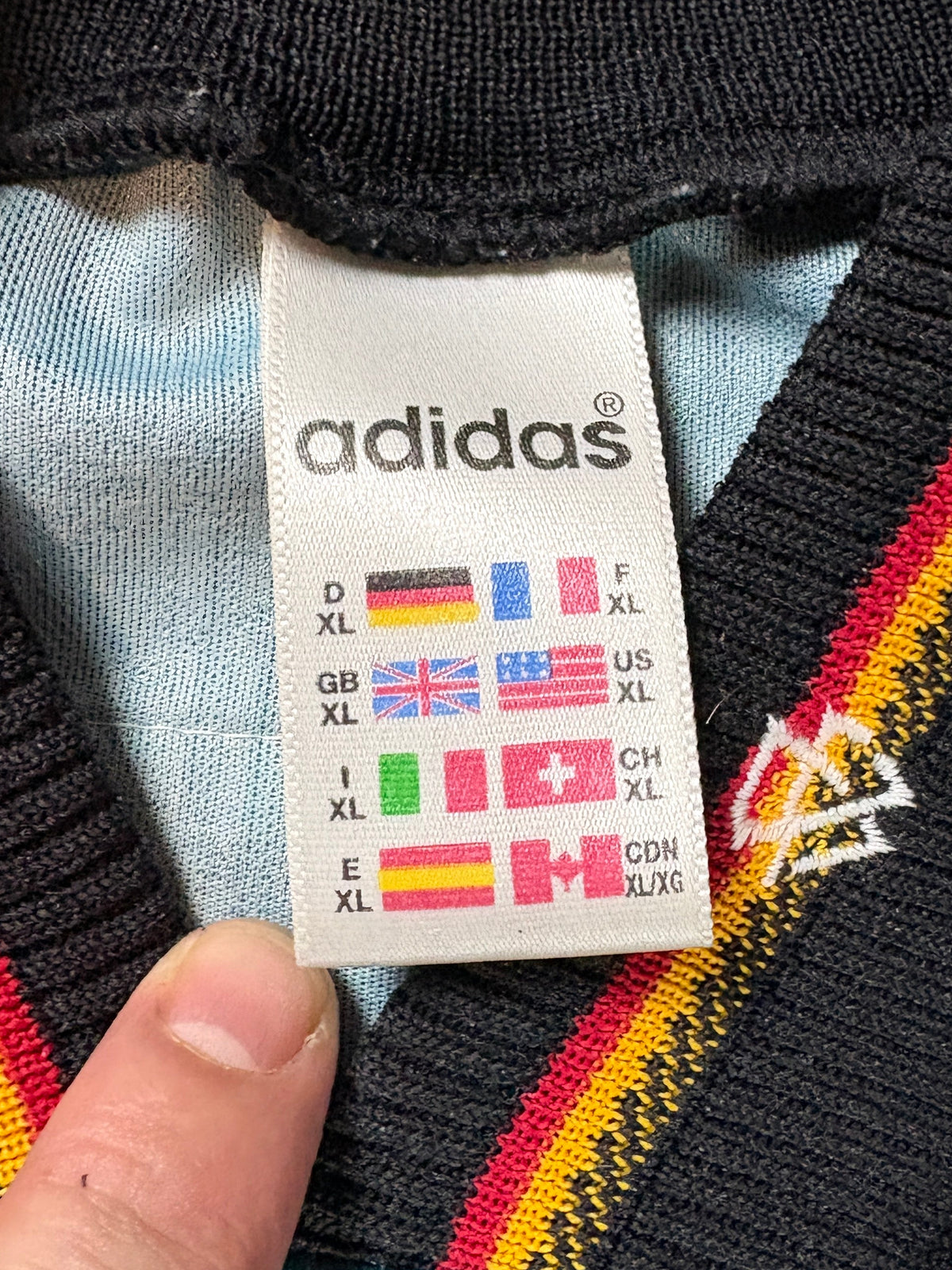 Germany 1996 Away Adidas Football Shirt Extra Large