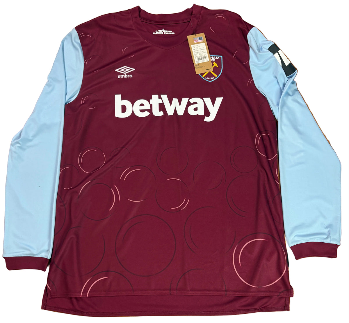 West Ham 2023/24 Home Umbro Football Shirt XXL Bowen 20