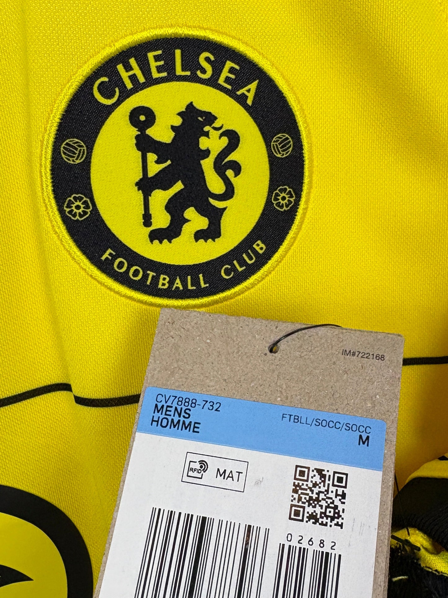 Chelsea 2021/22 Away Nike Football Shirt M T. Silva 6