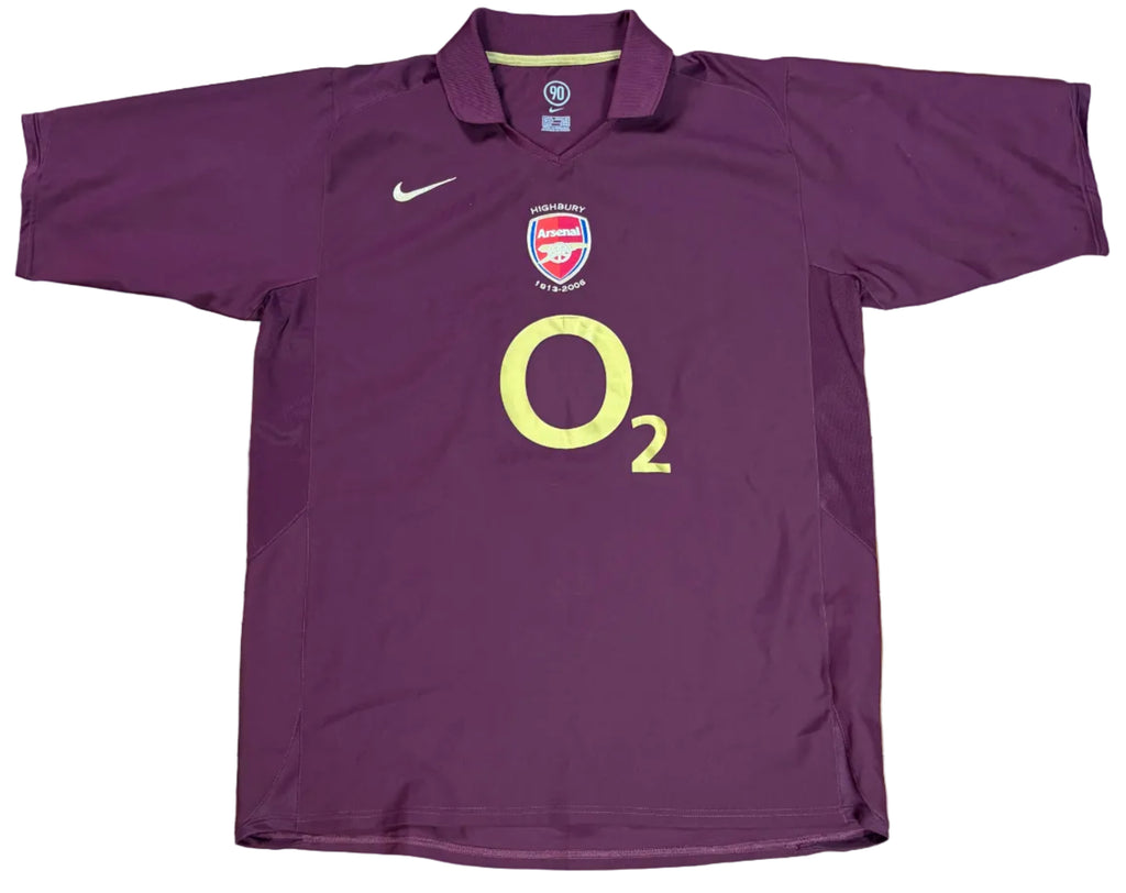 Arsenal 2005/06 Home Nike Football Shirt Extra Large