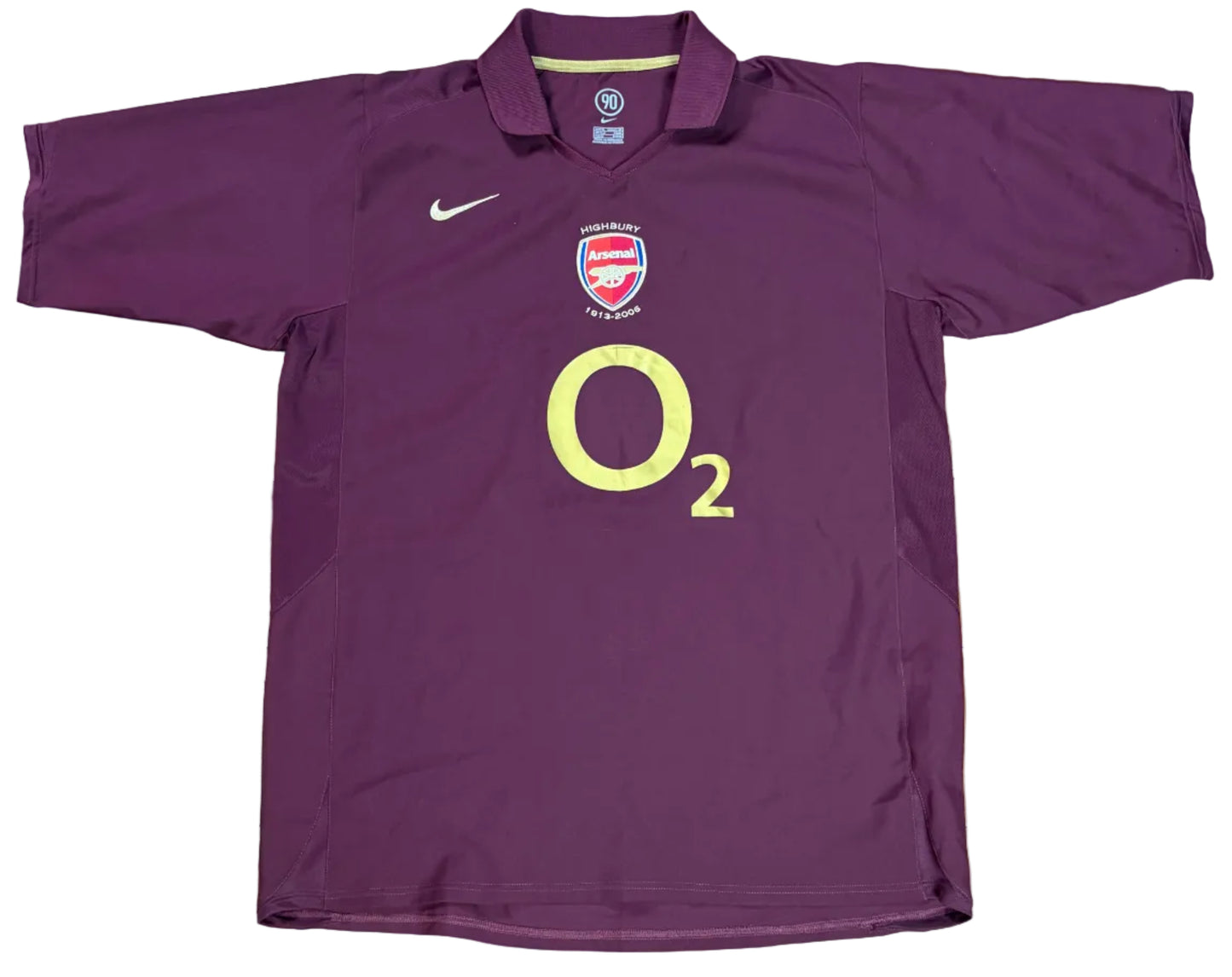 Arsenal 2005/06 Home Nike Football Shirt Extra Large