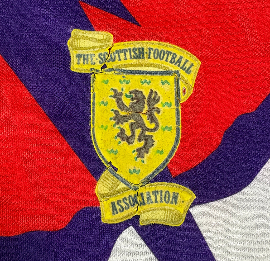 Scotland 1992 Away Umbro Football Shirt Extra Large
