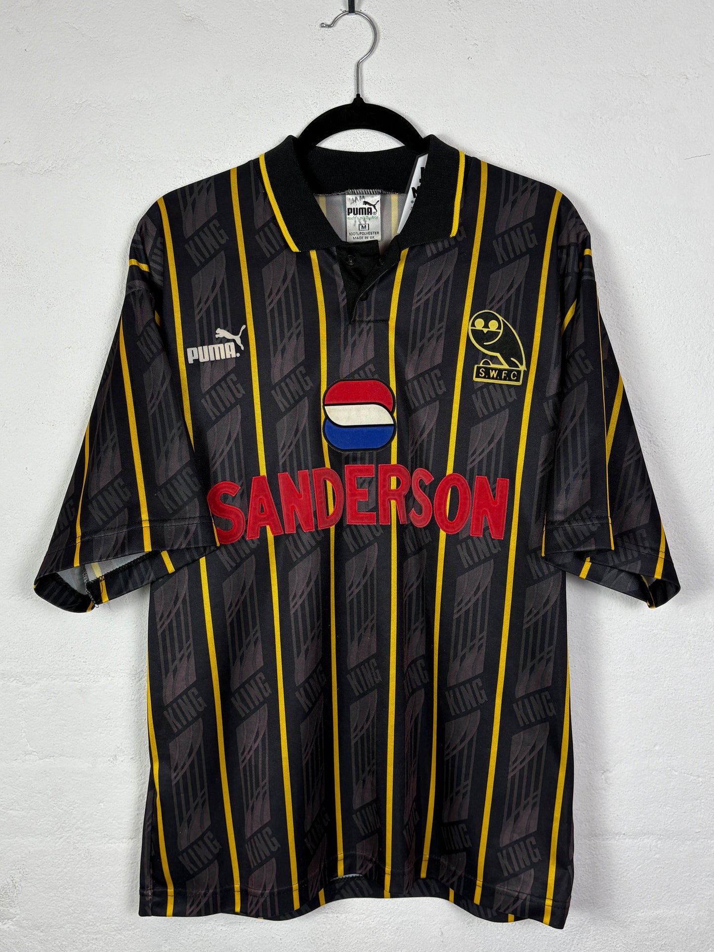 Sheffield Wednesday 1994/95 Away Puma Football Shirt L