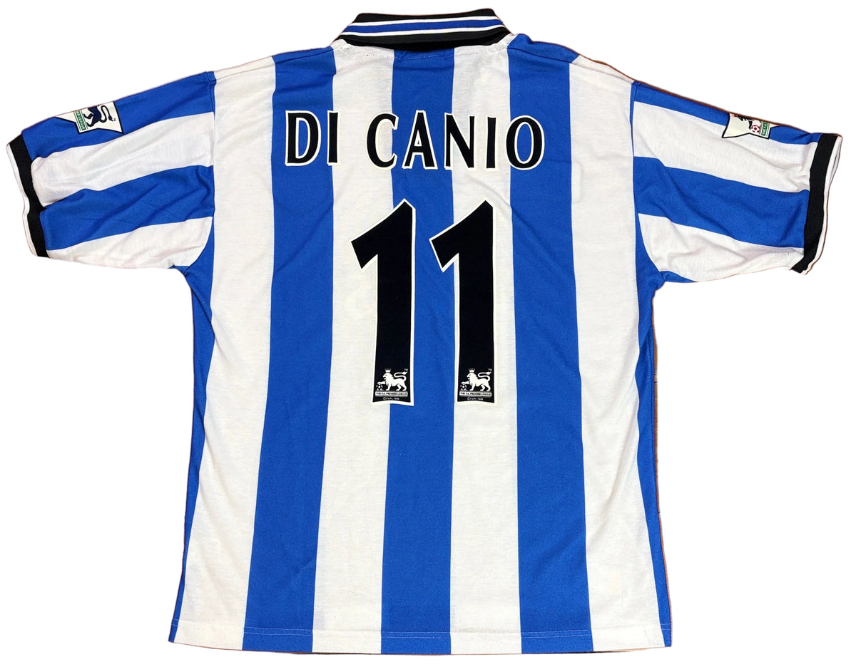 Sheffield Wednesday 1997/98 Home Puma Football Shirt Medium Di Canio 10
