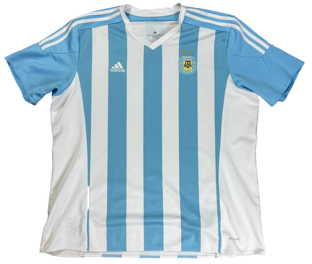 Argentina 2014/15 Home Adidas Football Shirt XXL