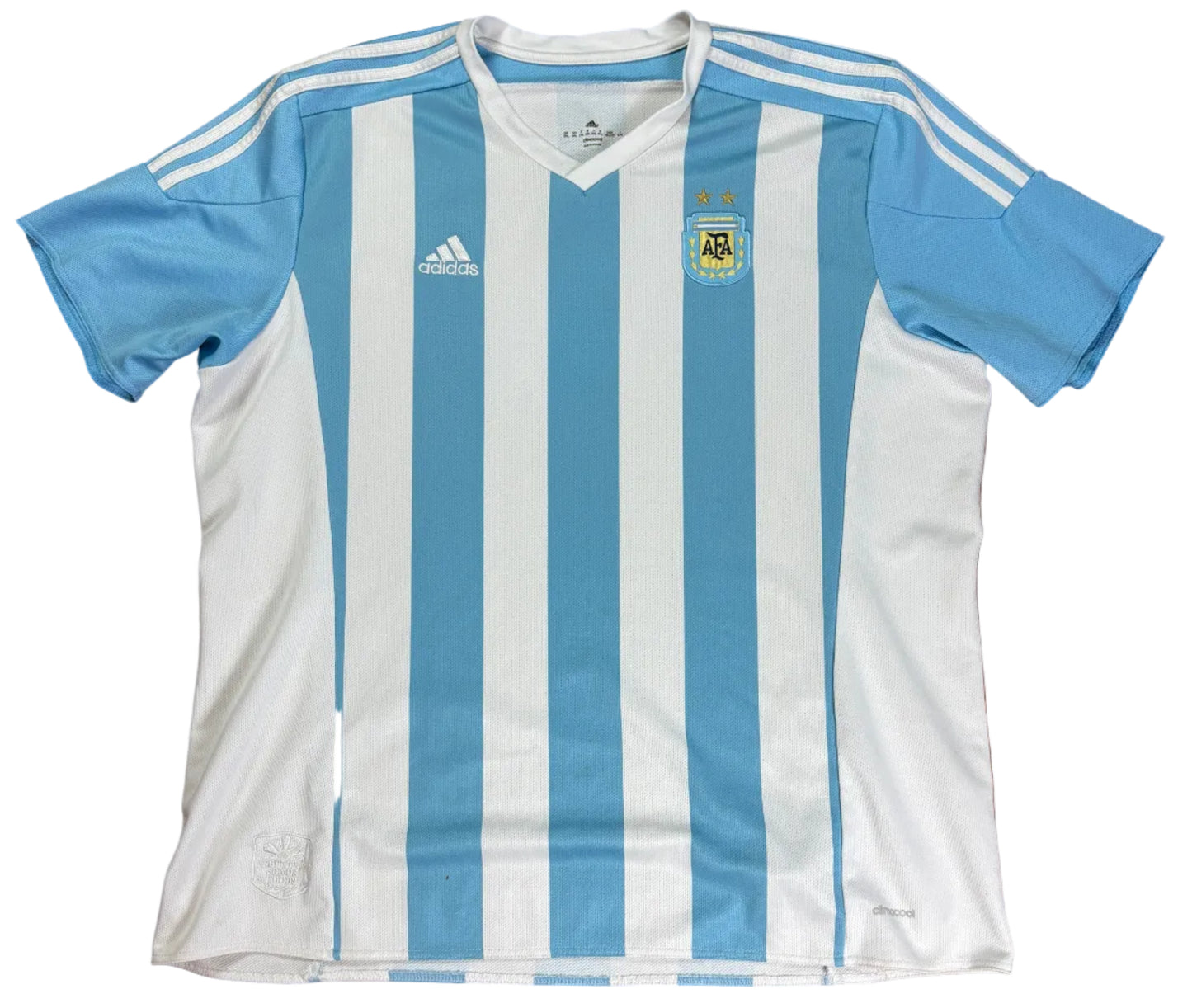 Argentina 2014/15 Home Adidas Football Shirt XXL
