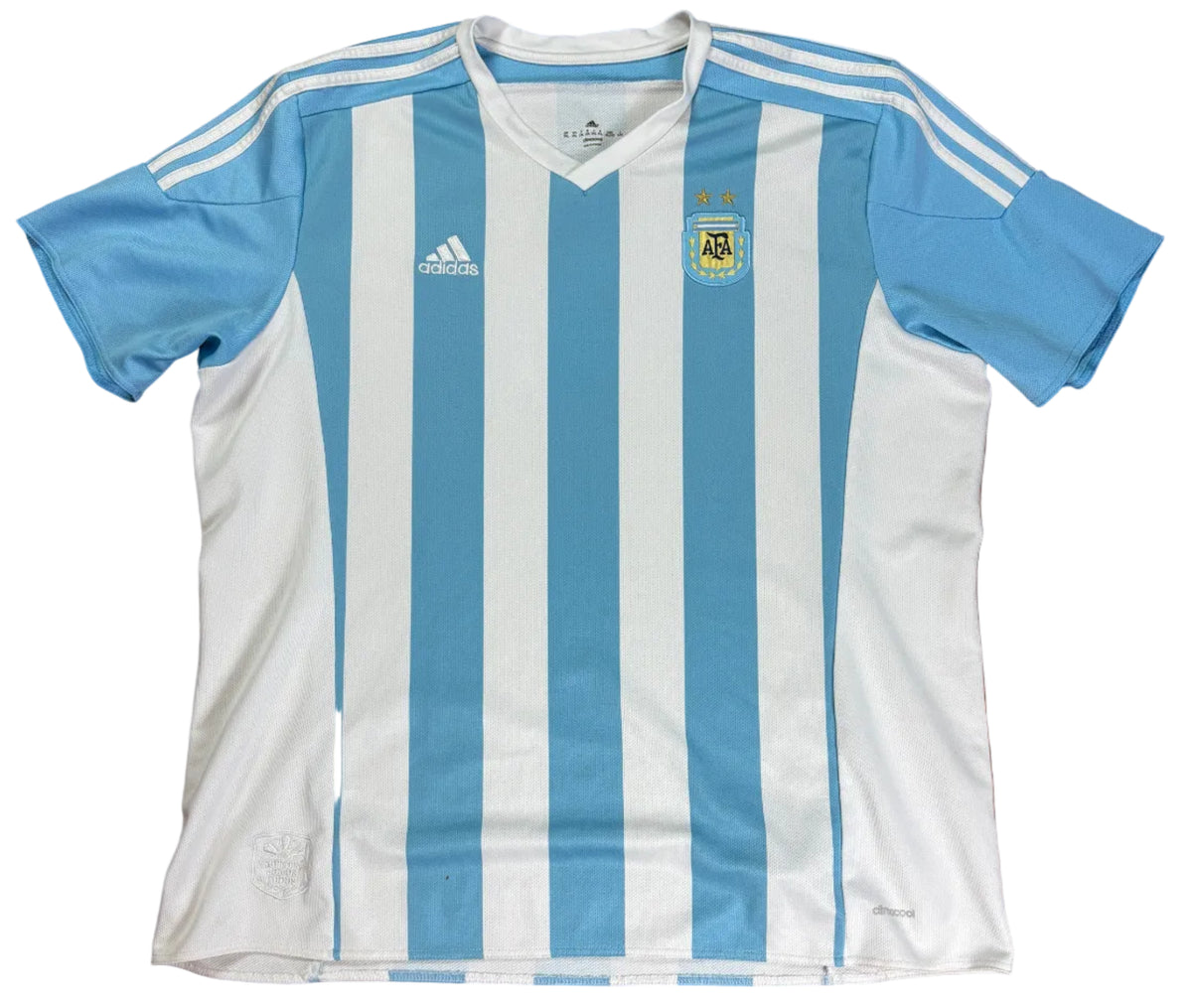 Argentina 2014/15 Home Adidas Football Shirt XXL