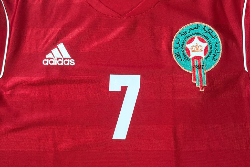 Morocco 2012 Home Adidas Football Shirt Medium Taarabt 7