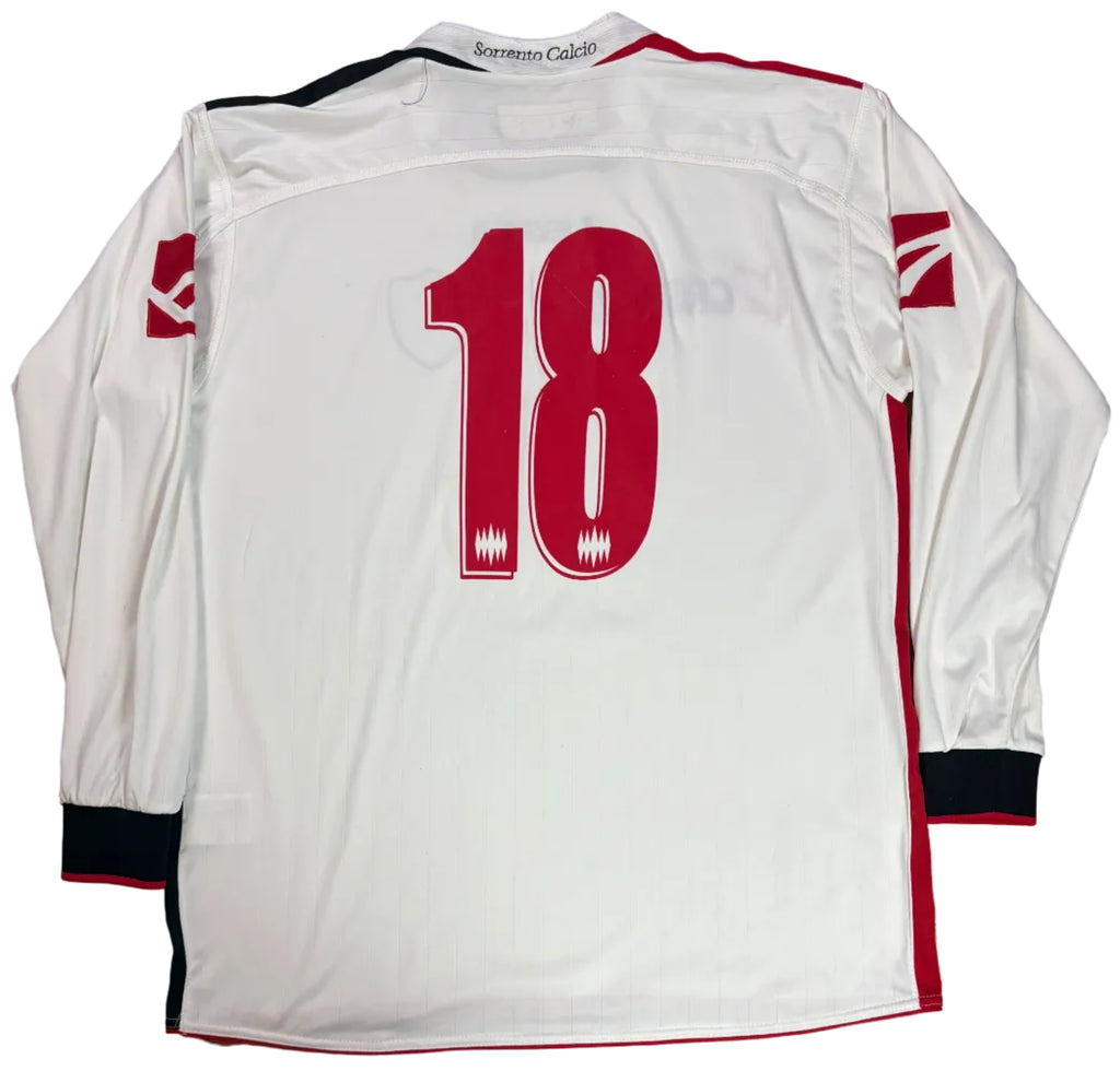 Sorrento Calcio 2008/09 Away Legea Football Shirt Extra Large