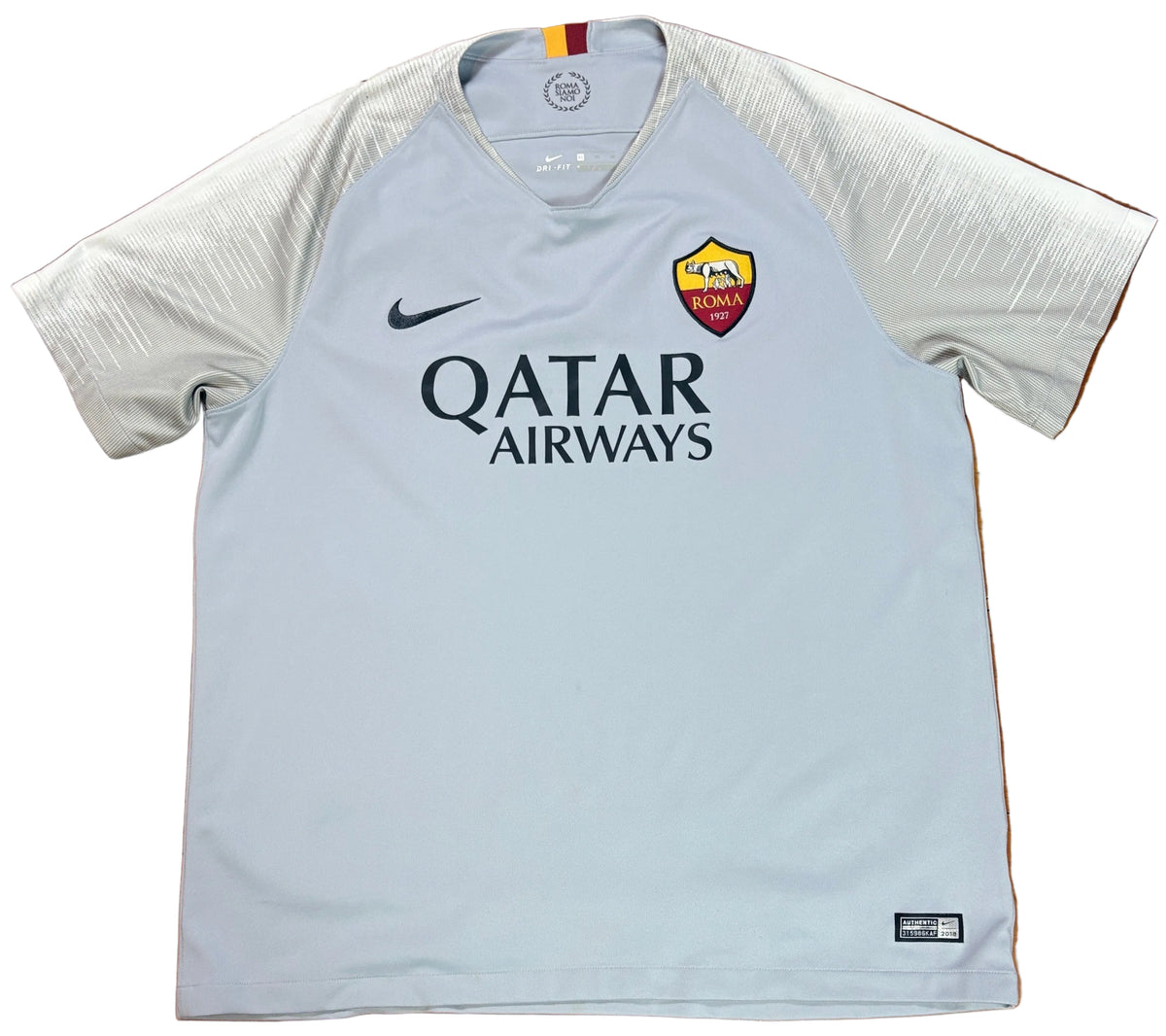 As Roma 2018/19 Away Nike Football Shirt Extra Large