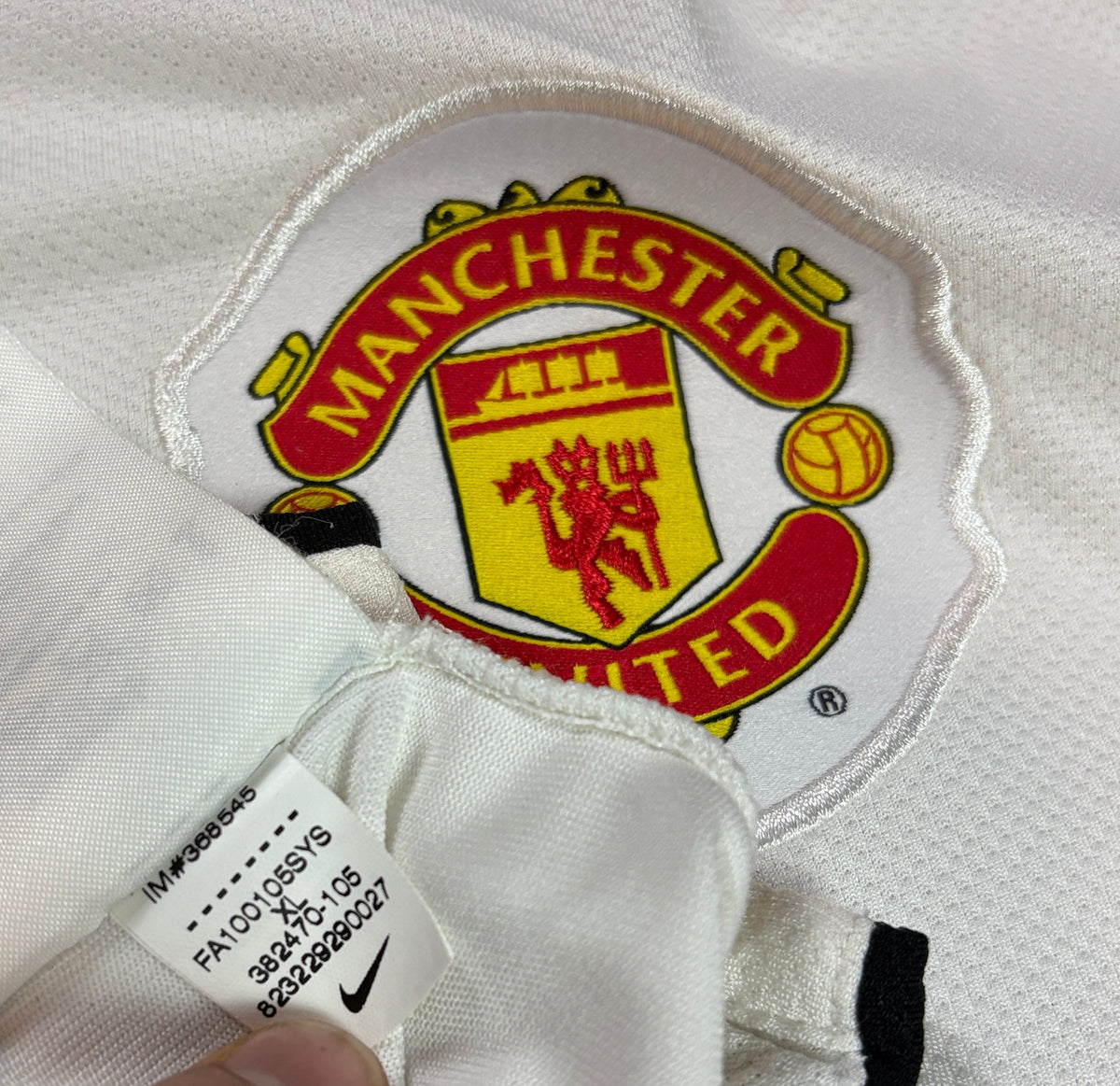 Manchester United 2010/11 Away Nike Football Shirt Extra Large