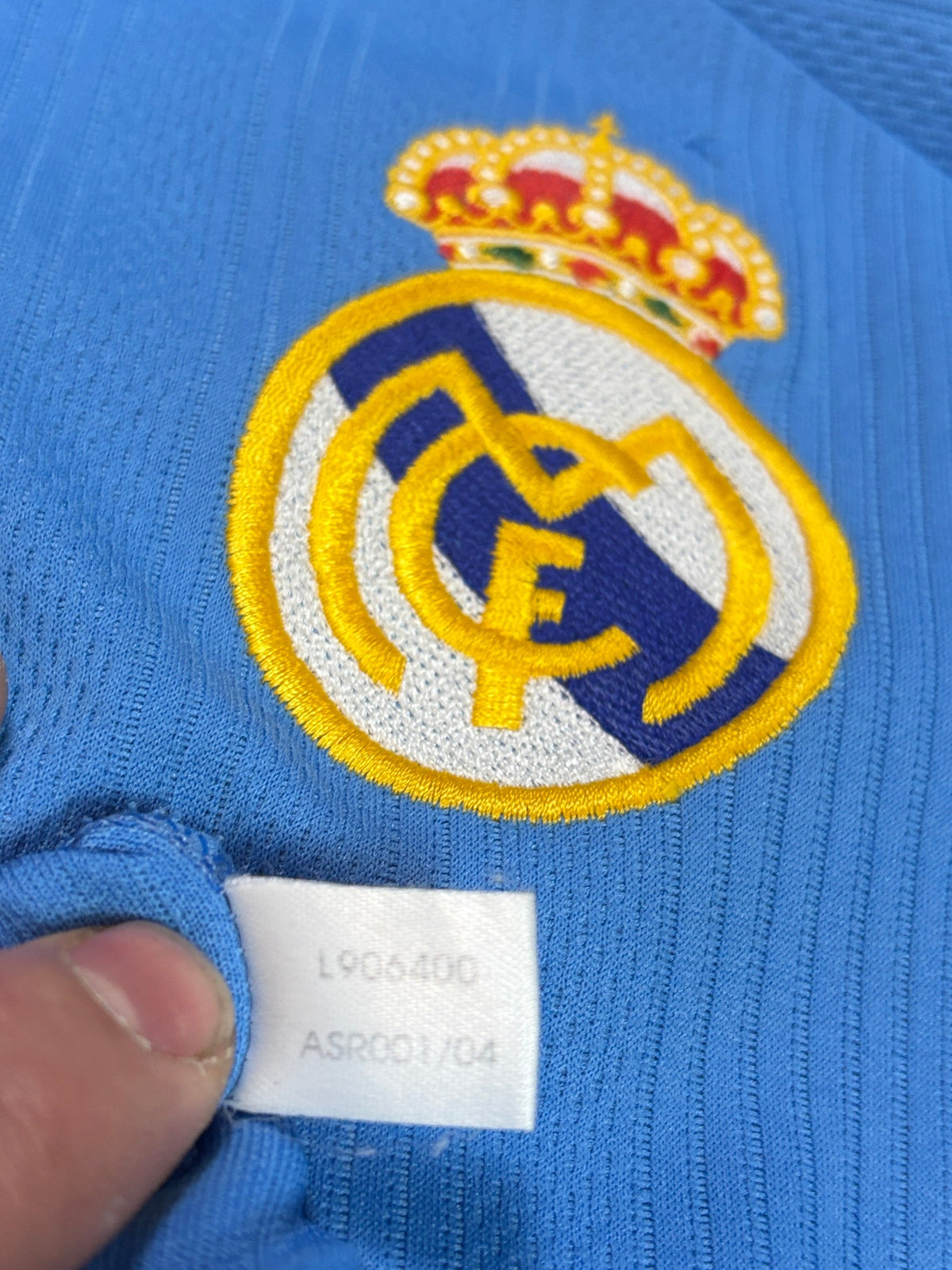 Real Madrid 2000/01 Third Adidas Football Shirt Extra Large