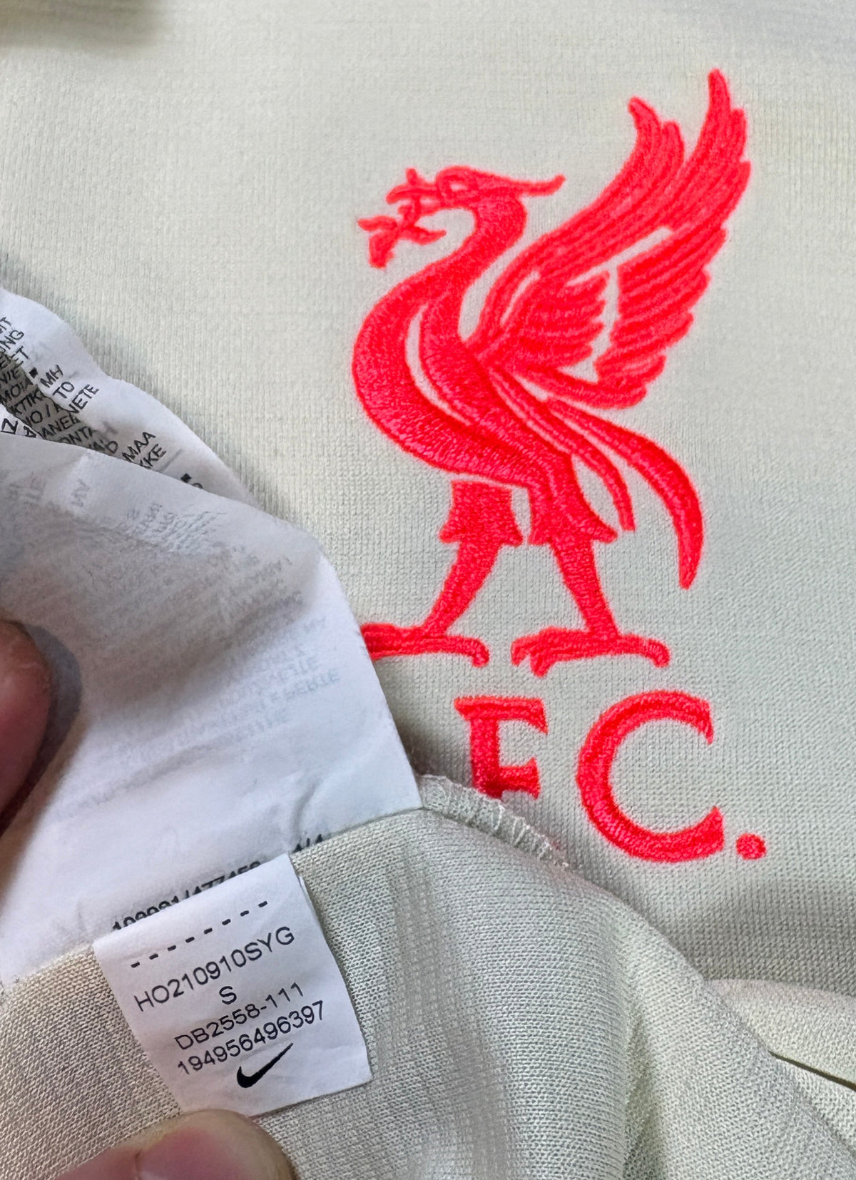 Liverpool 2021/22 Away Nike Football Shirt Small Salah 11