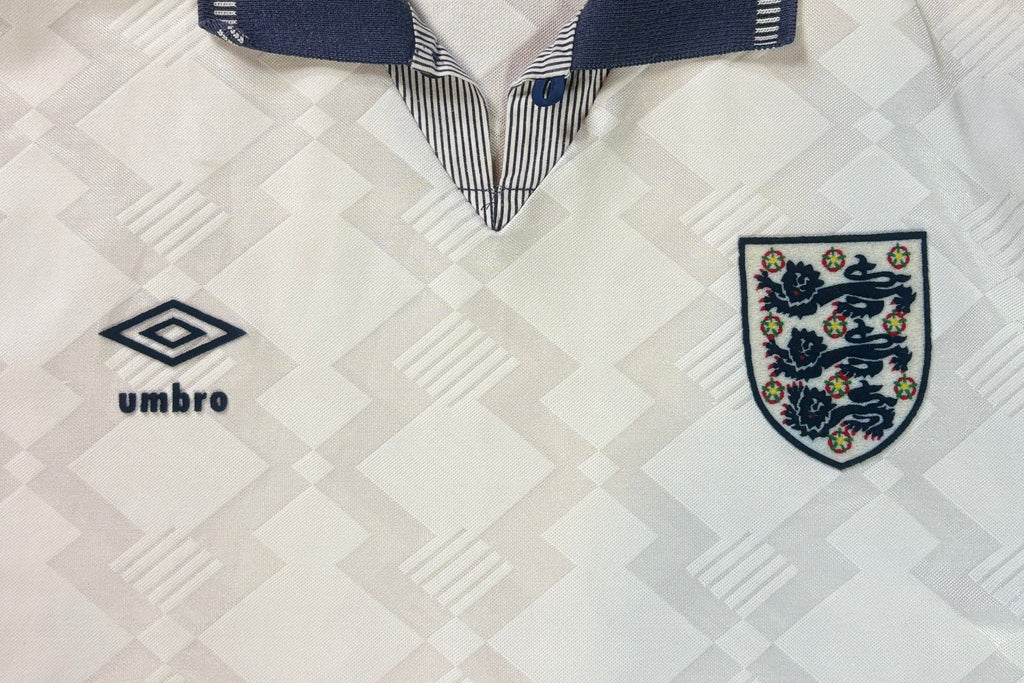 England 1992 Home Umbro Football Shirt Large