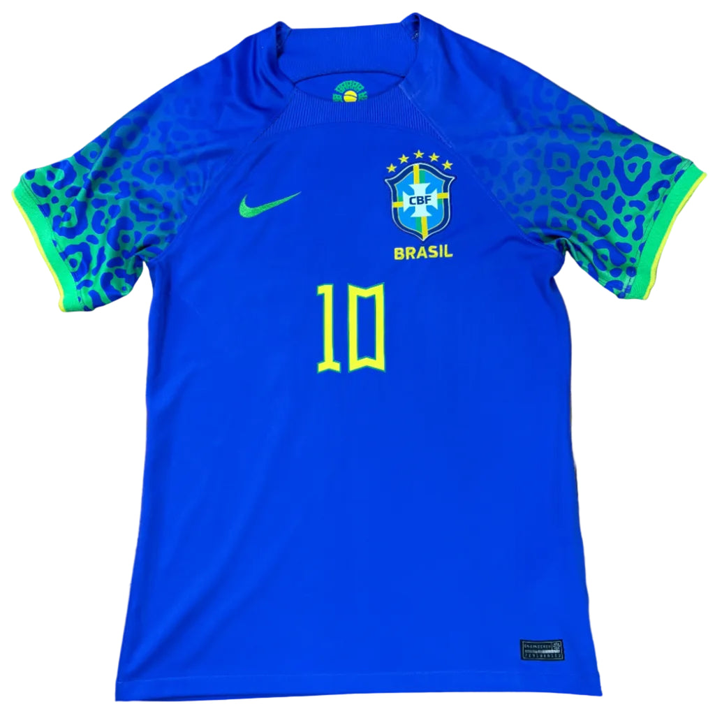 Brazil 2022 Away Nike Football Shirt Small Neymar 10