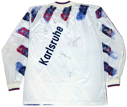 Karlsruher SC Home 1994/95 Home Erbacher Football Shirt XXL