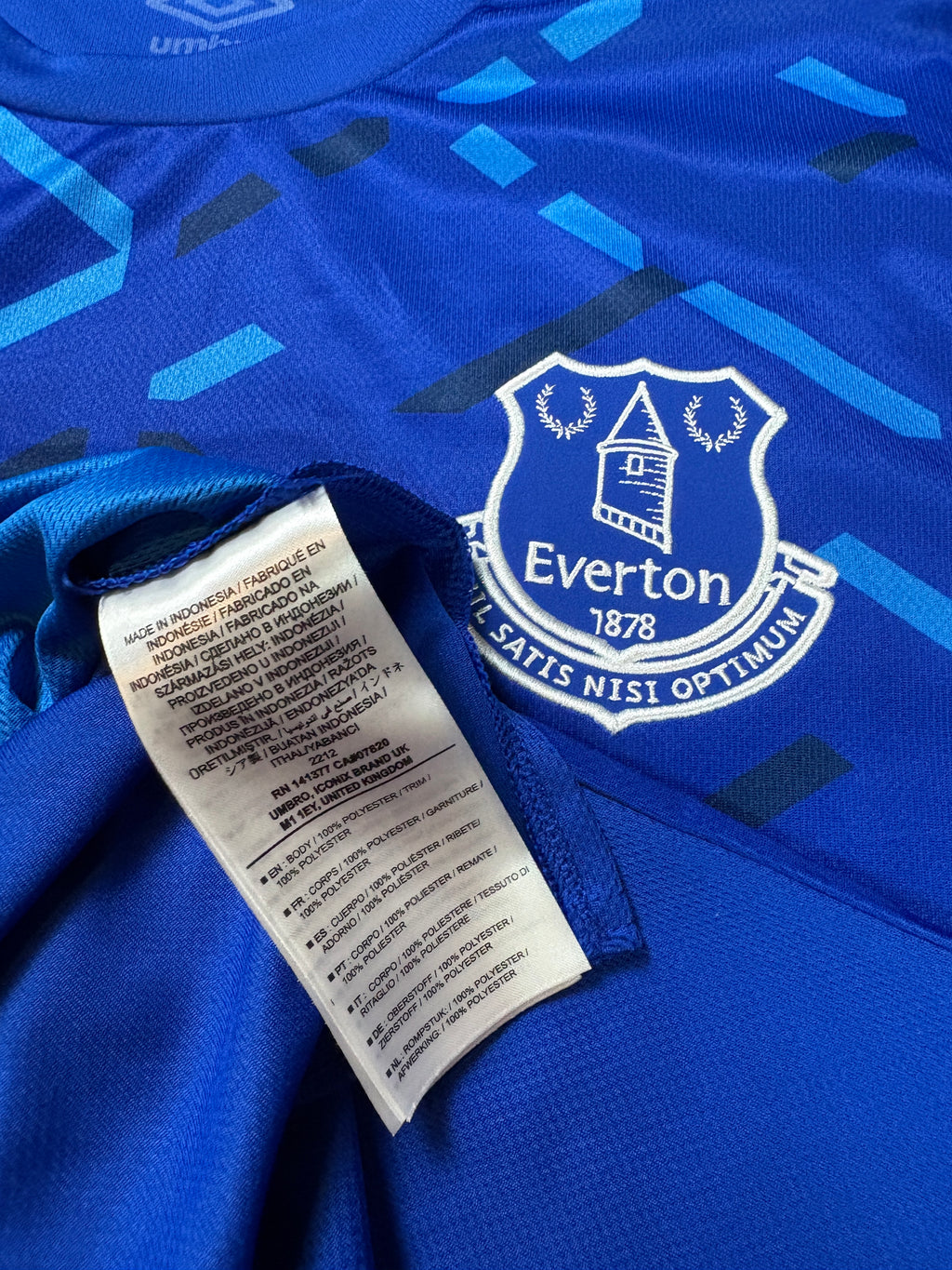Everton 2020/21 Home Umbro Football Shirt Extra Large Richarlison 7